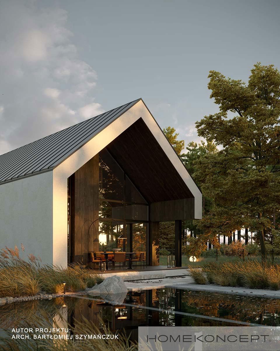 Nowoczesny H117 G1 01 - widok z boku