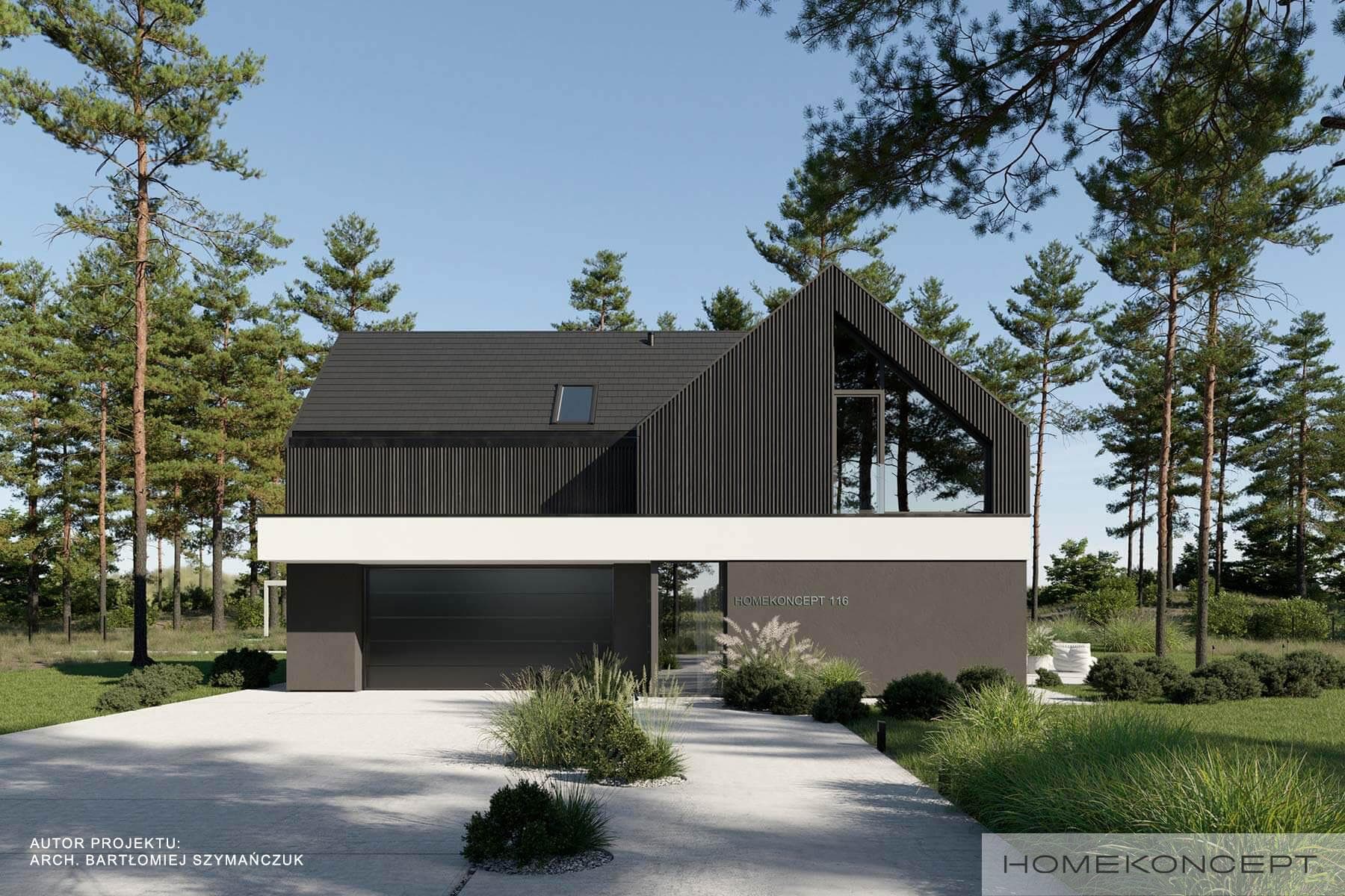 Nowoczesny H116 - widok z przodu