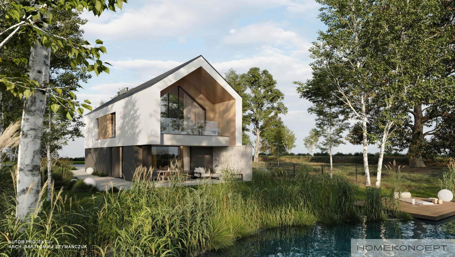 Nowoczesny H115 - widok z przodu