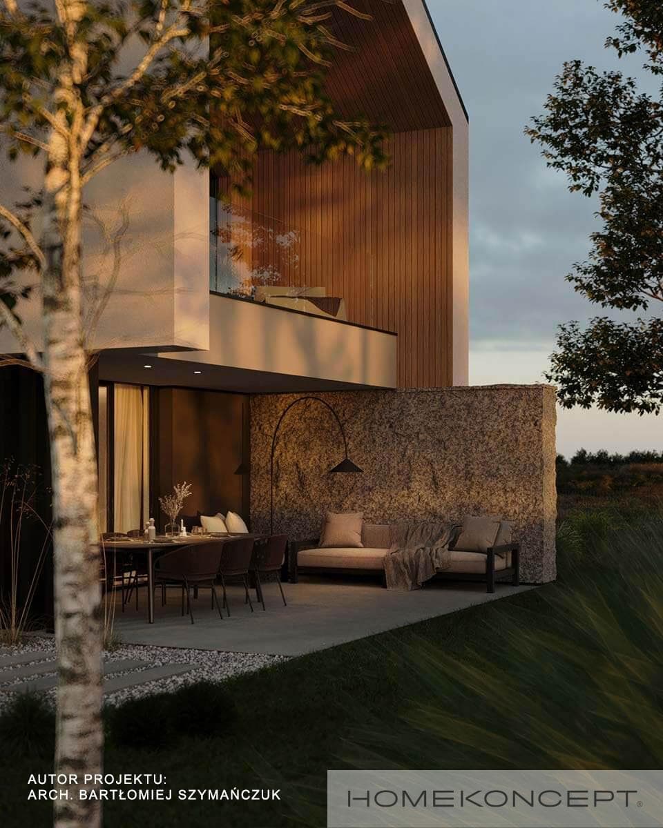 Nowoczesny HK115 - widok z boku