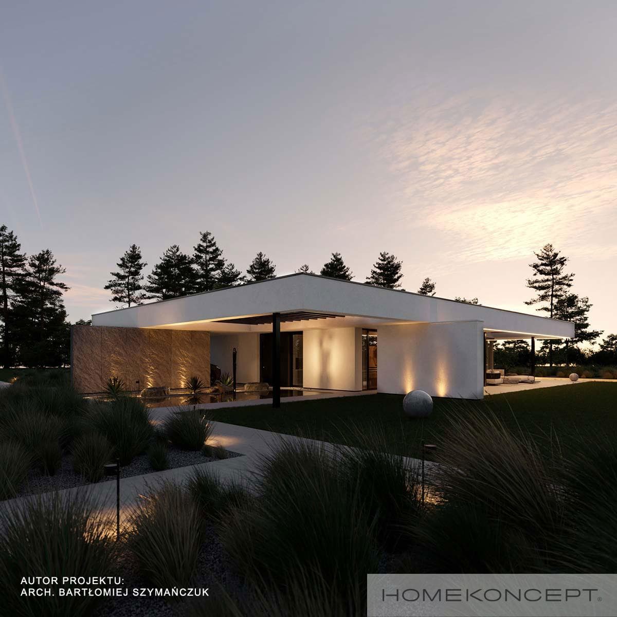 Nowoczesny HK112 - widok z boku