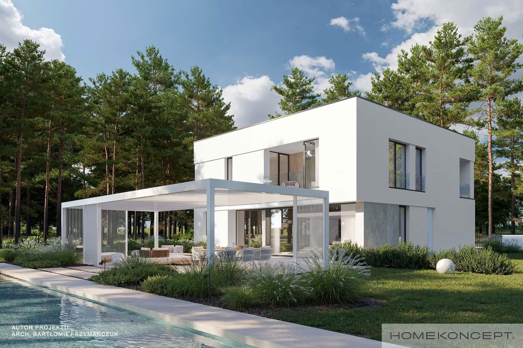 Nowoczesny Homekoncept 111 - widok z przodu