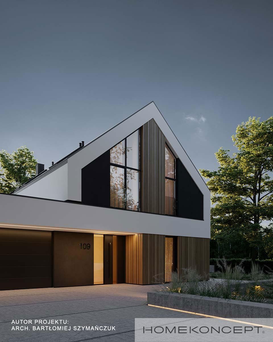 Nowoczesny HK109 - widok z boku