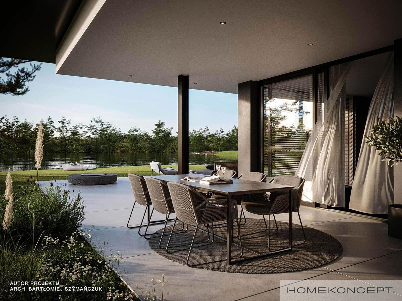 Nowoczesny HK108 - widok z boku