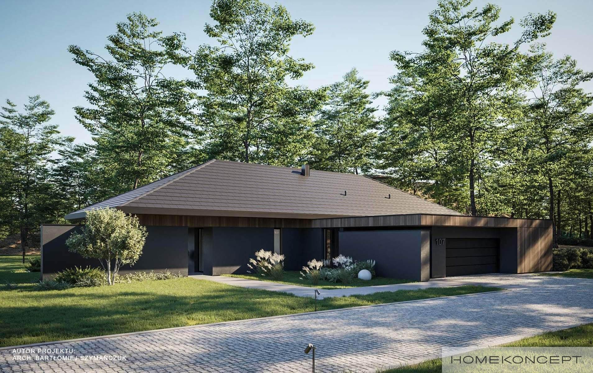 Nowoczesny HK107 - widok z przodu