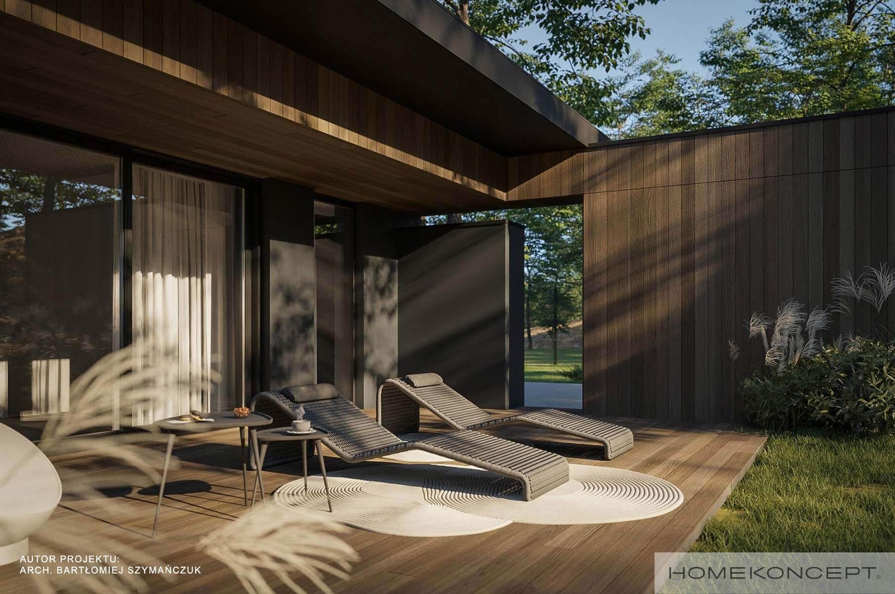 Nowoczesny H107 - widok z boku