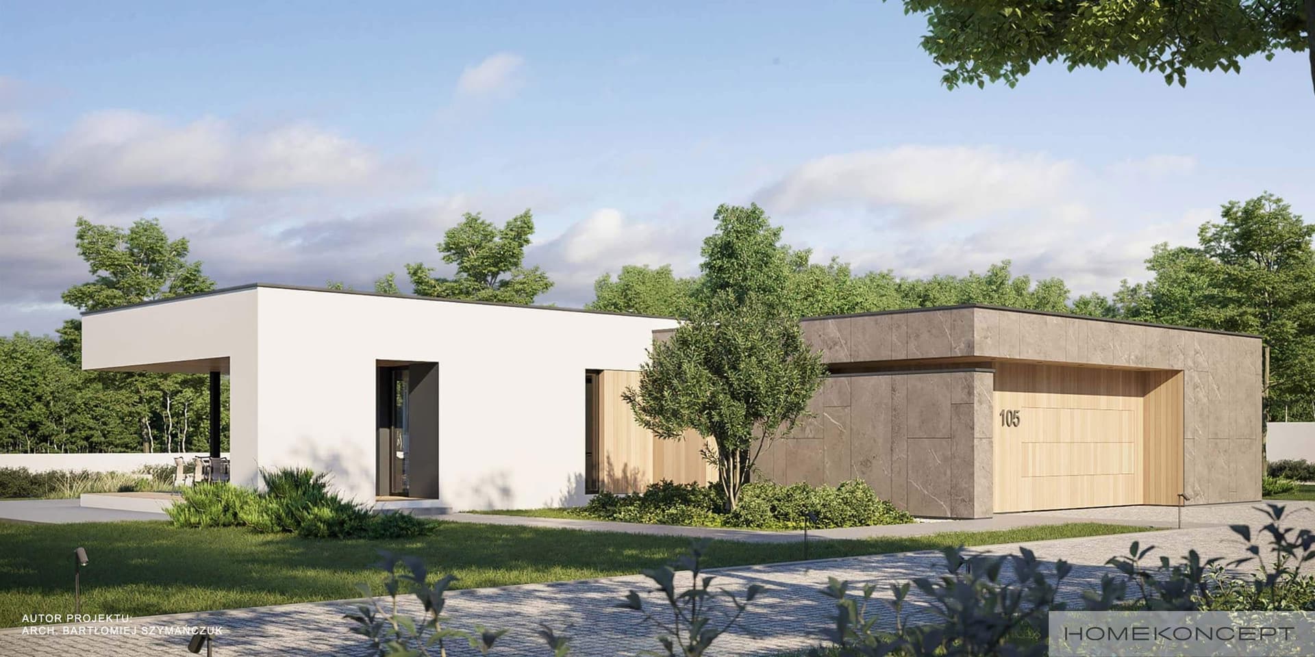 Nowoczesny HK105 - widok z przodu