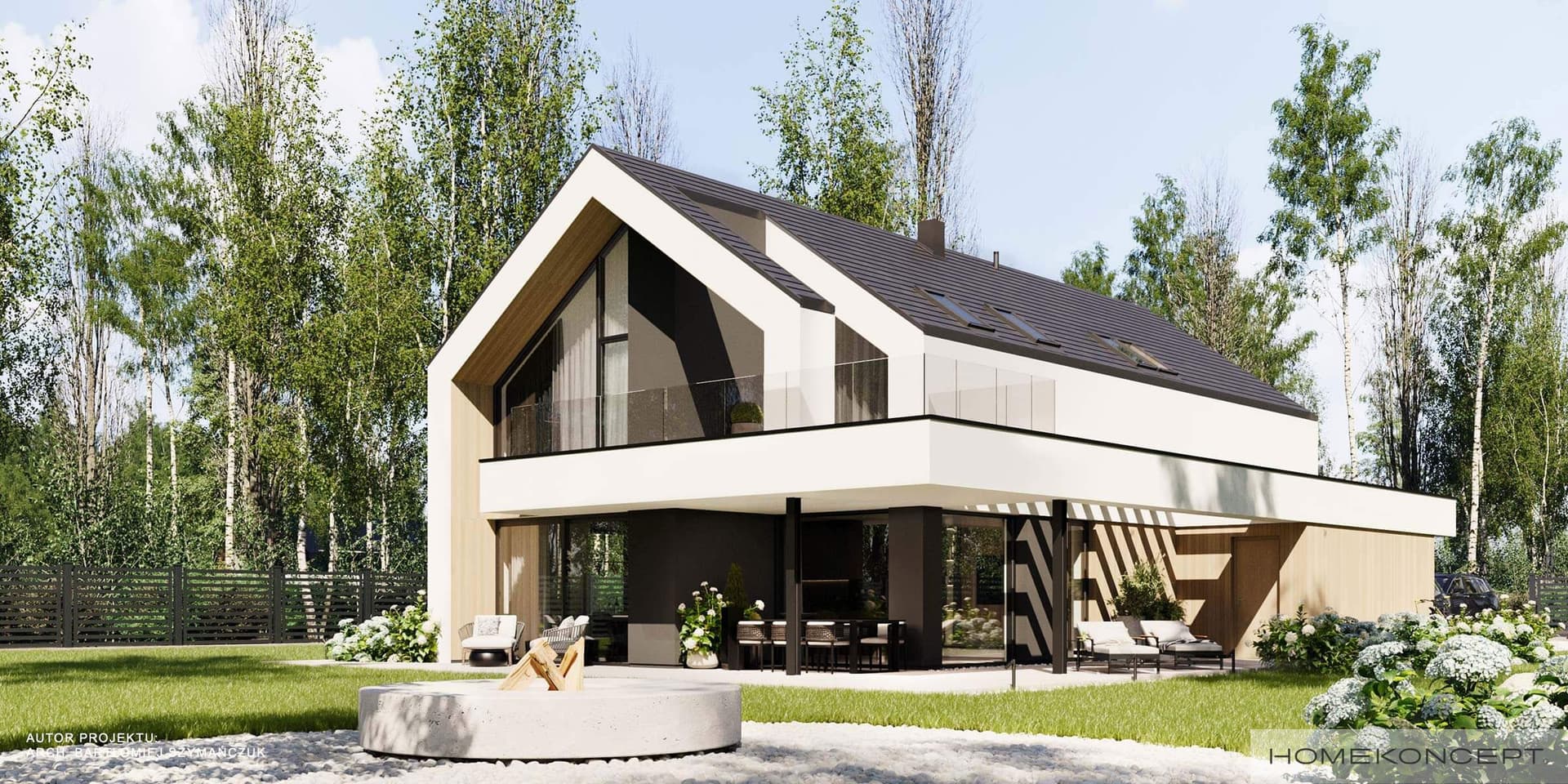 Nowoczesny Homekoncept 103 - widok z przodu