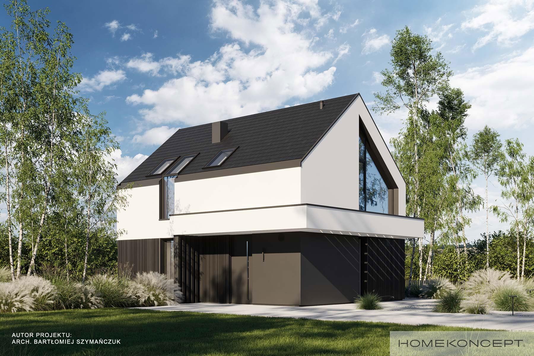 Nowoczesny Homekoncept 101 - widok z przodu