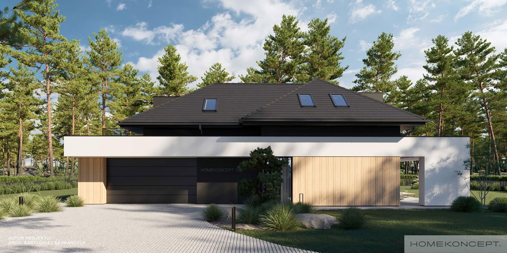 Nowoczesny HK98 - widok z przodu