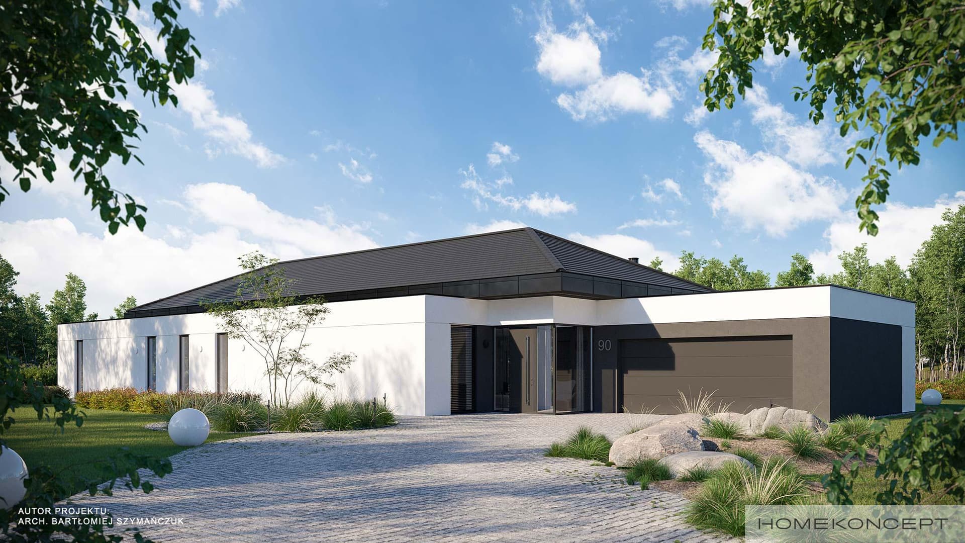 Nowoczesny HK90 - widok z przodu