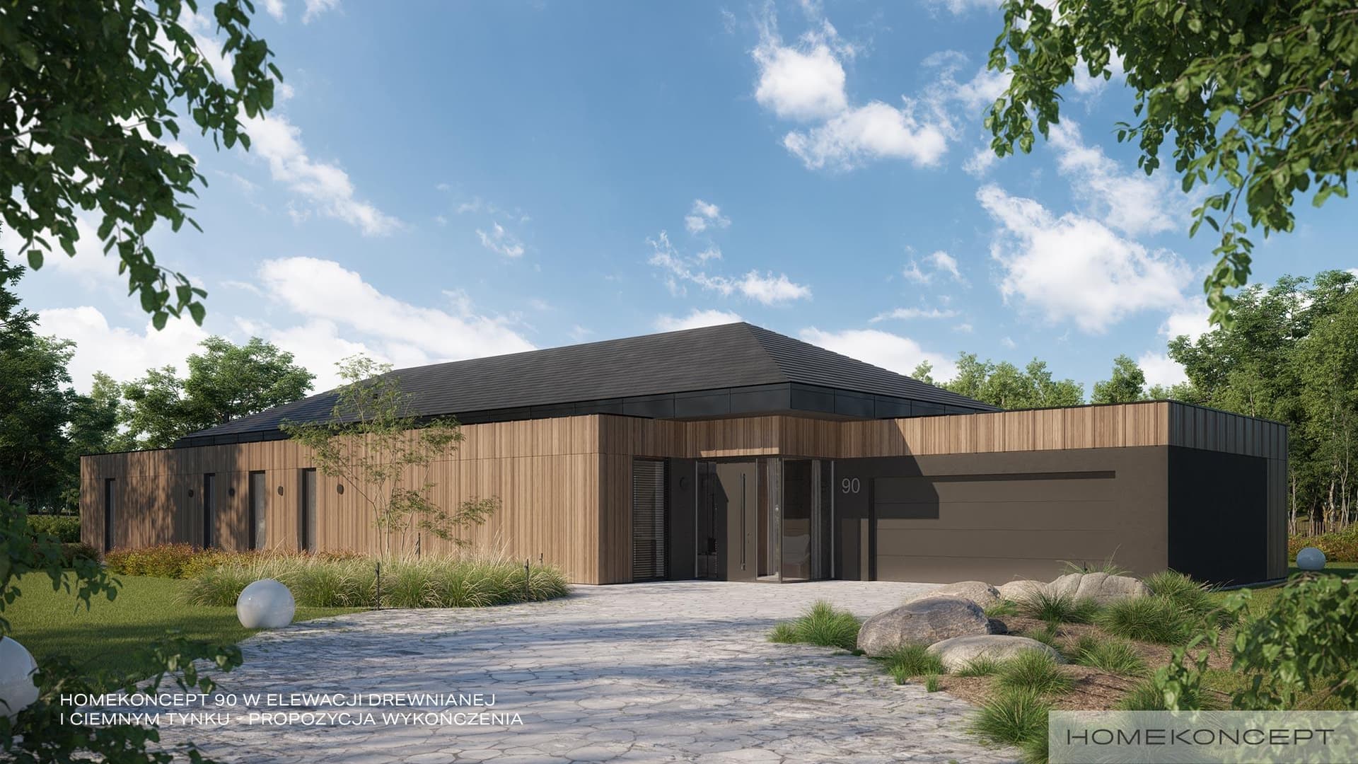 Nowoczesny HK90 - widok z boku