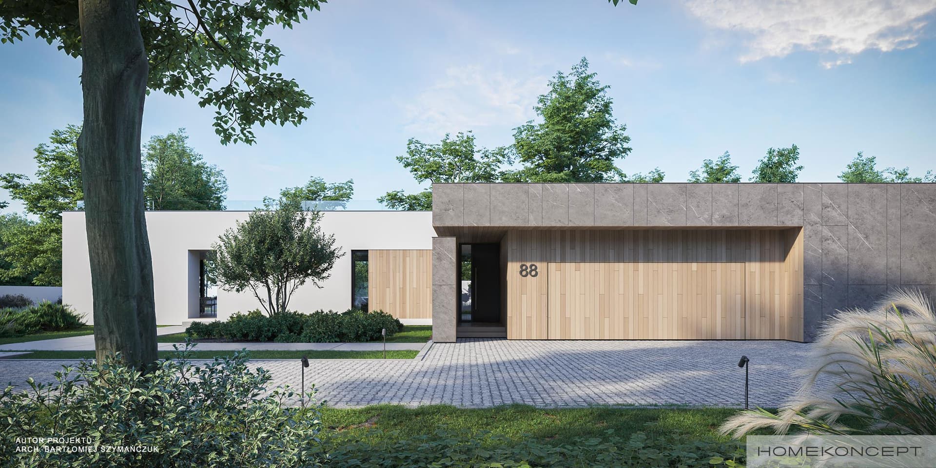 Nowoczesny H88 - widok z przodu