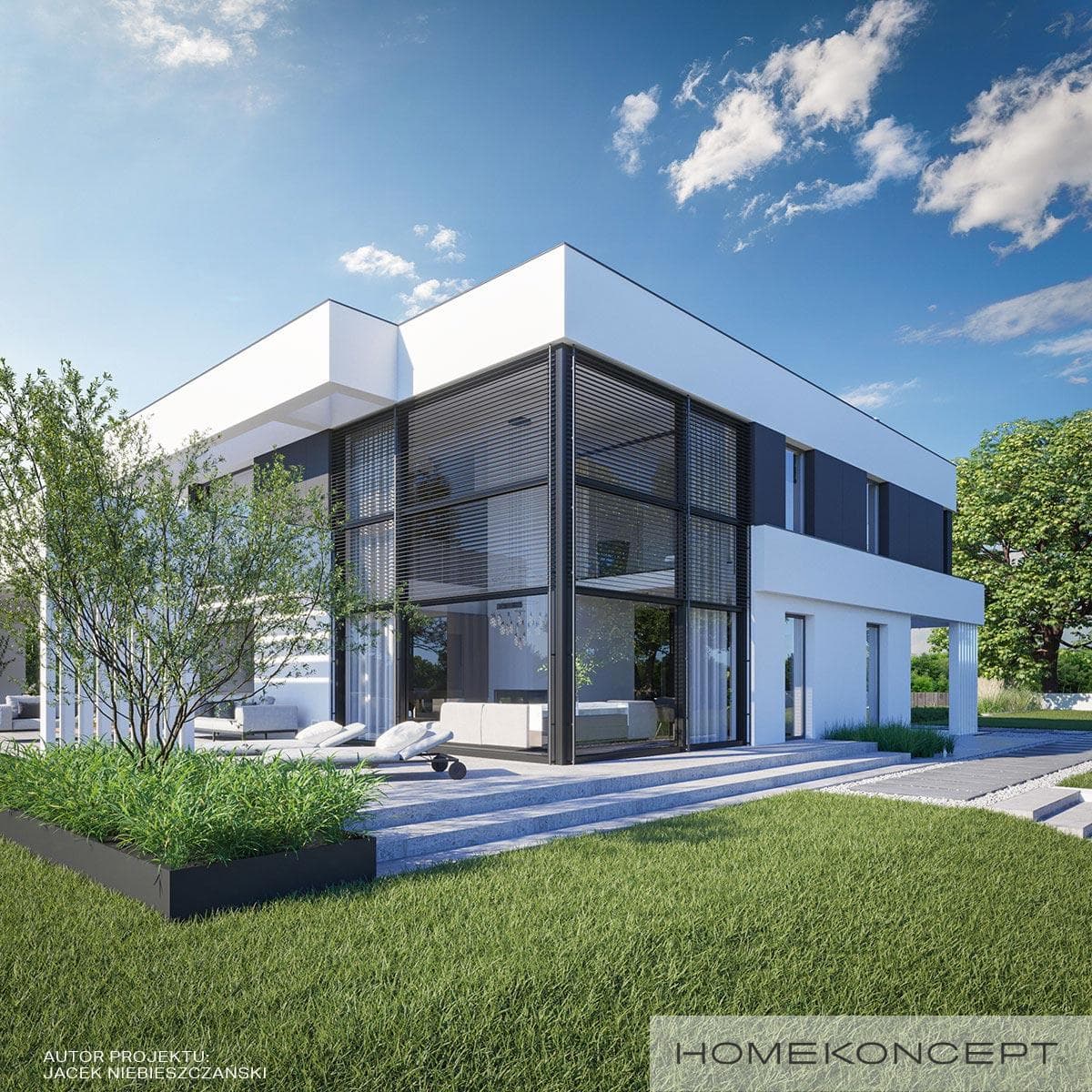 Nowoczesny Homekoncept 83 - widok z przodu