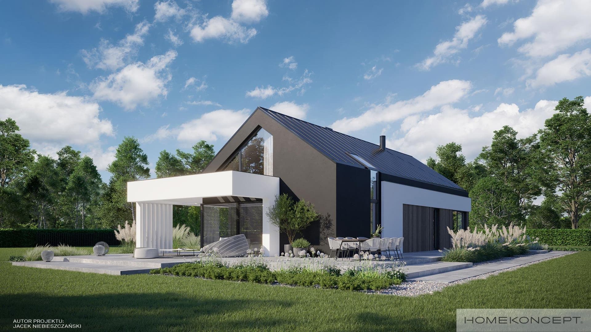 Nowoczesny Homekoncept 81 - widok z przodu
