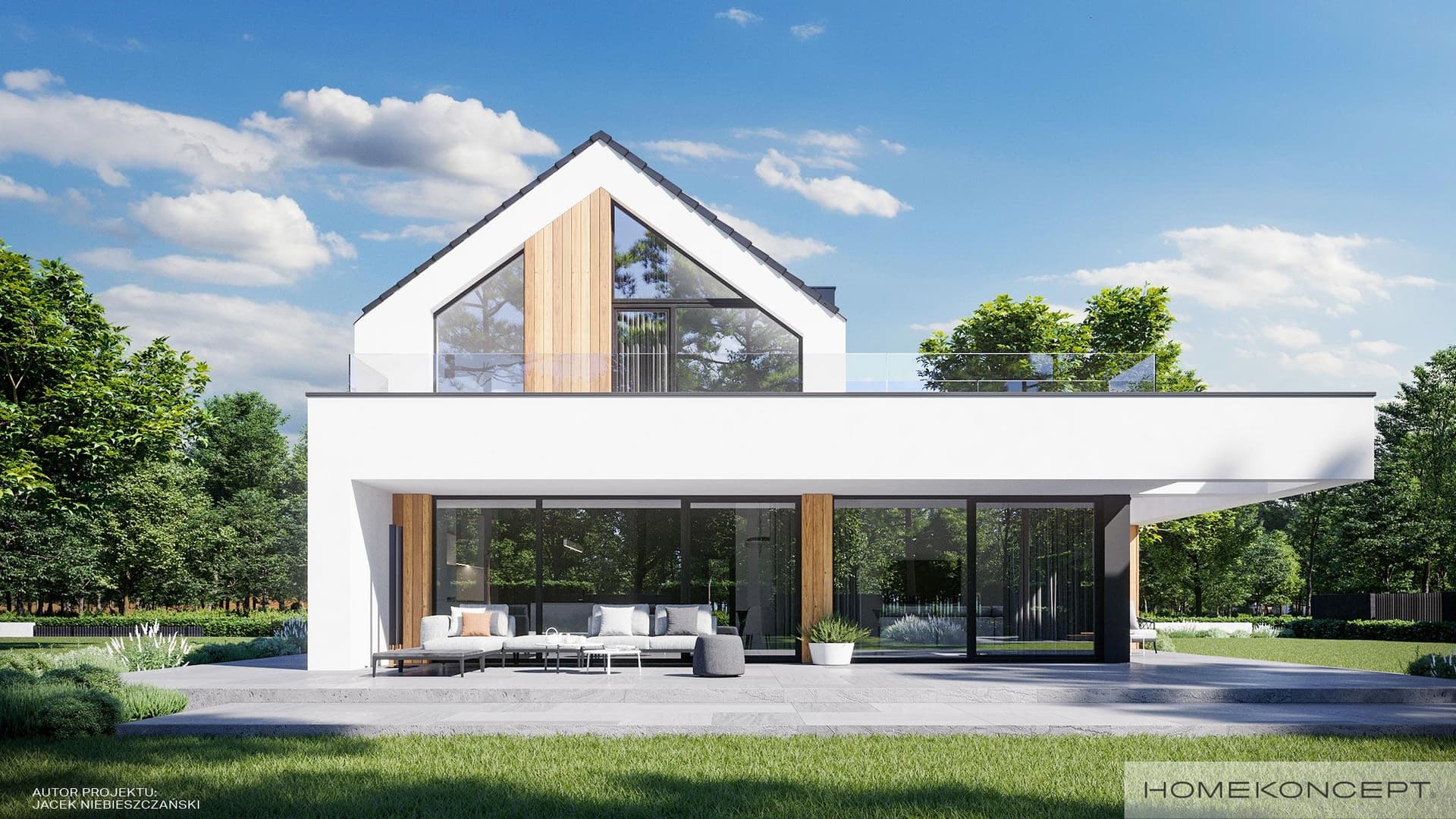 Nowoczesny Homekoncept 79 - widok z przodu
