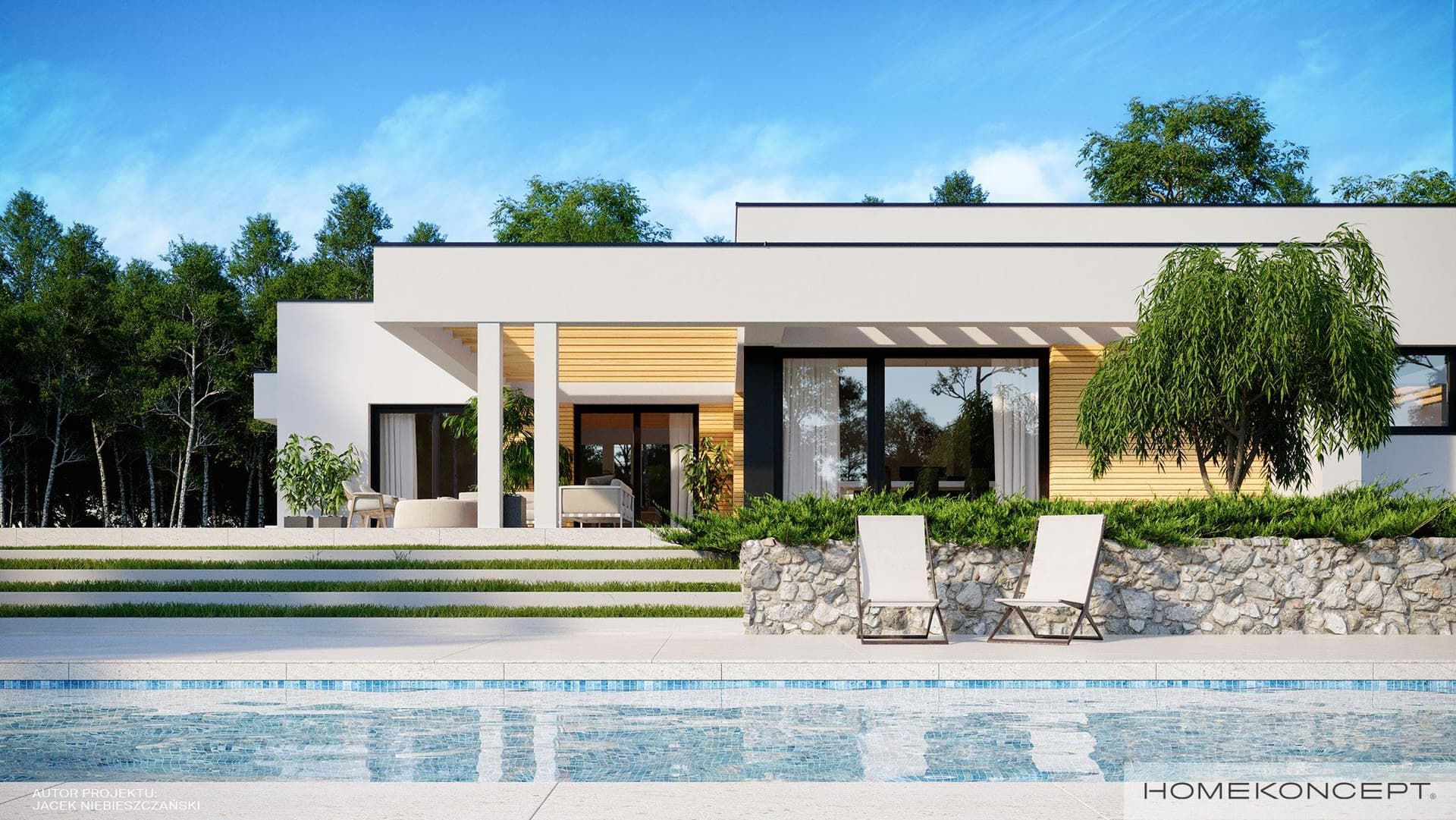 Nowoczesny H73 - widok z boku