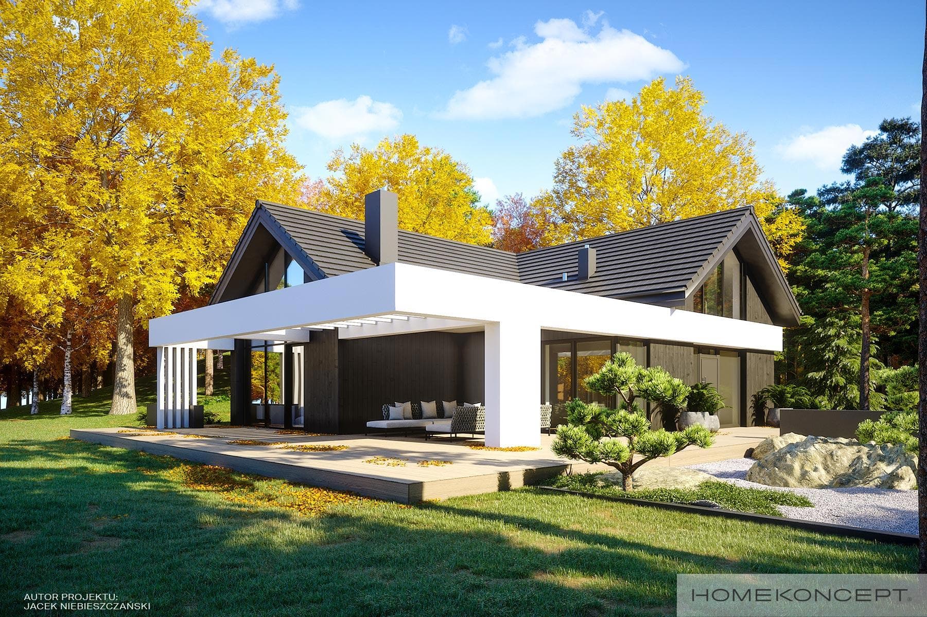 Nowoczesny H67 - widok z boku