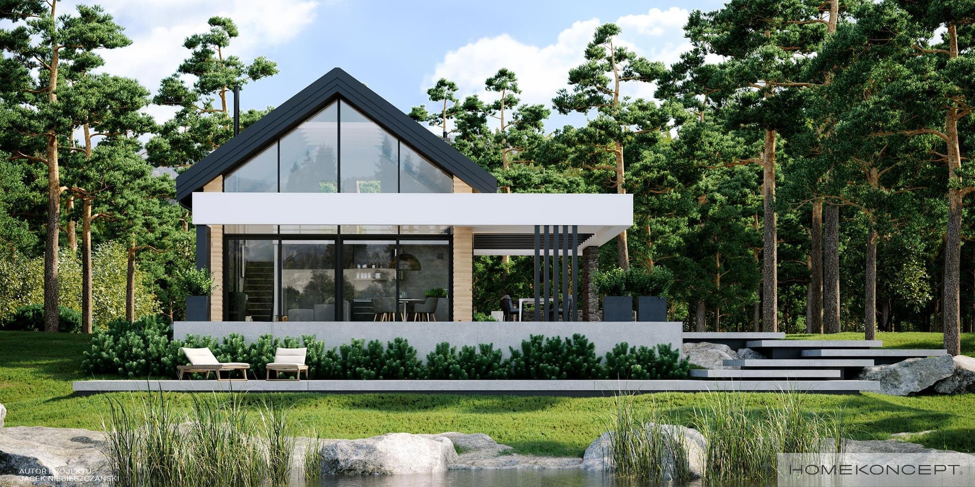 Nowoczesny HK66 A - widok z przodu