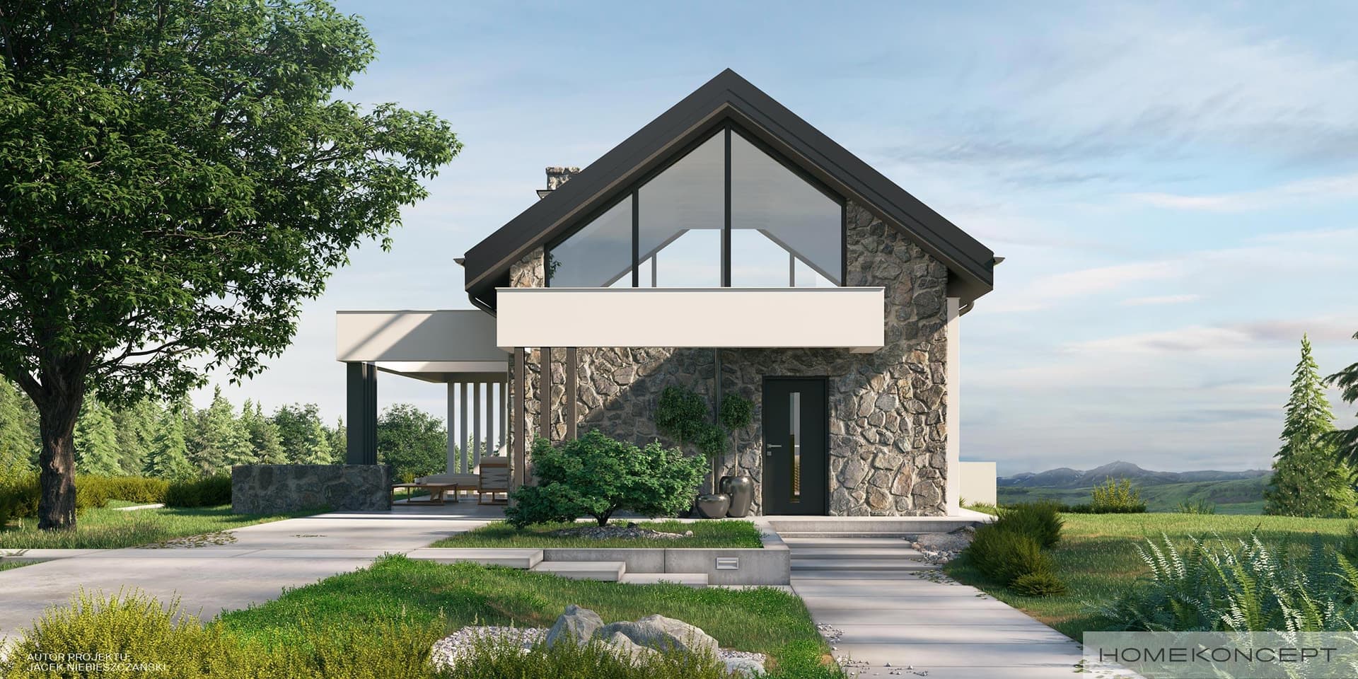 Nowoczesny H65 A - widok z przodu